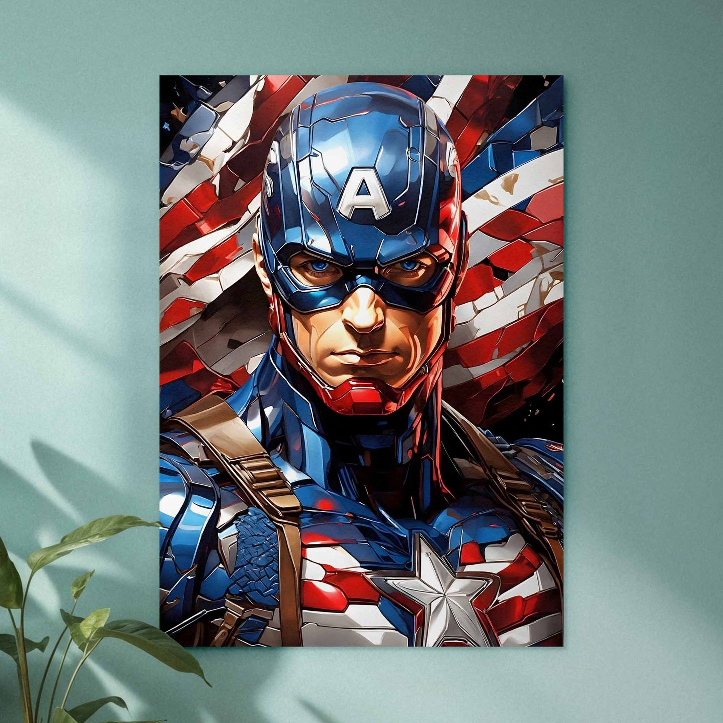 Captain America MCU CA01 Wall Poster