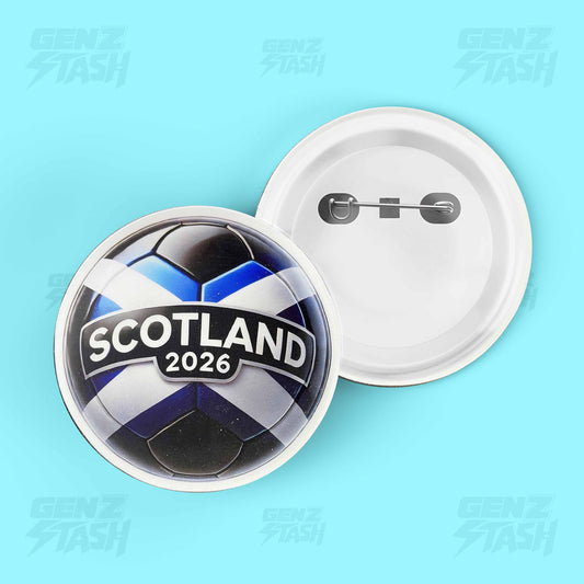 Scotland-2 Football Pin Badge