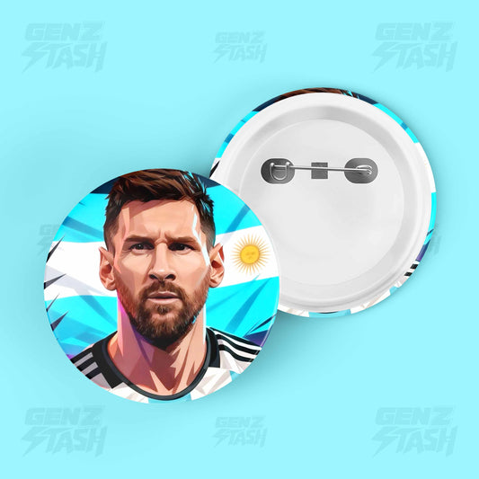 Messi Argentina Pin Badge