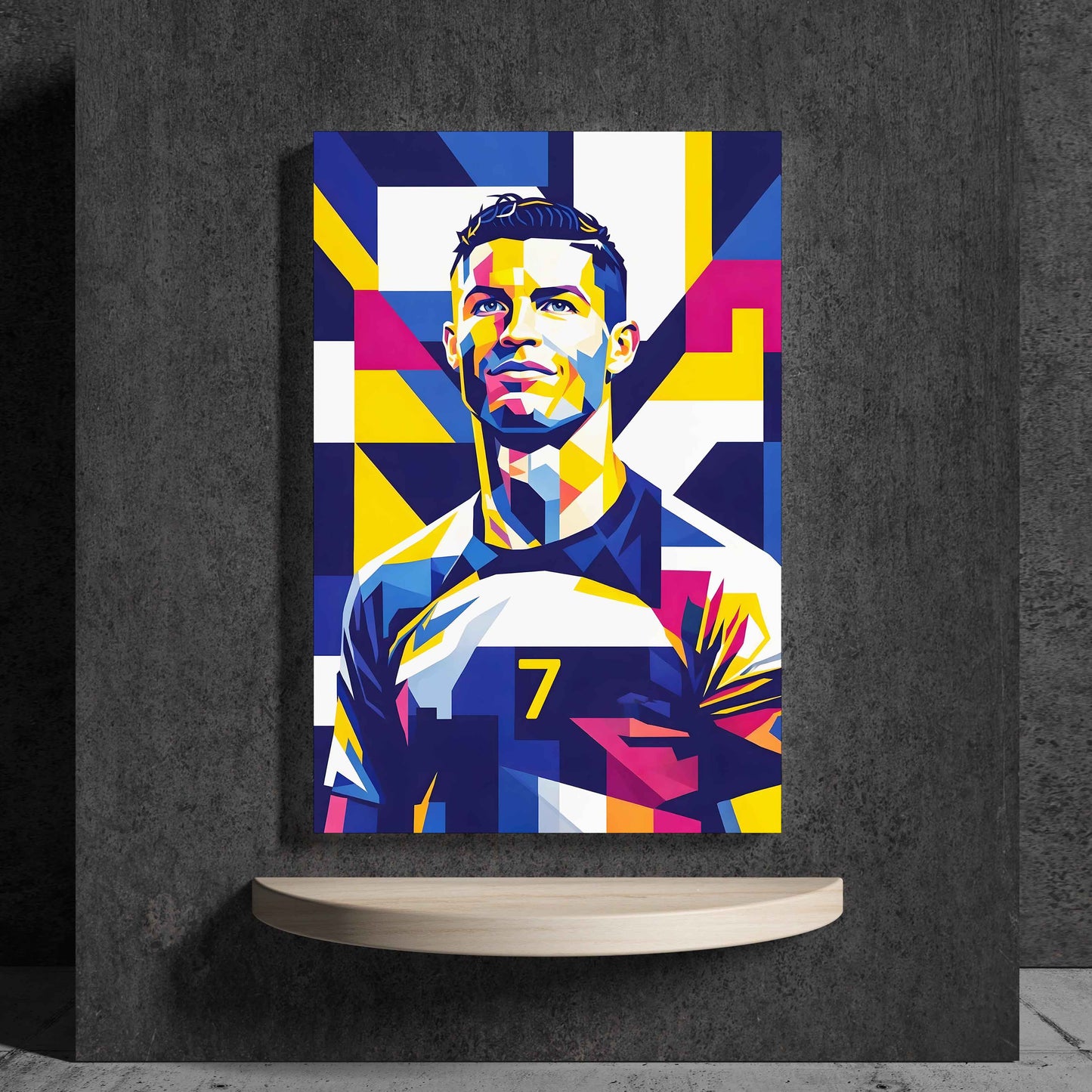 Cristiano Ronaldo CR01 Wall Poster