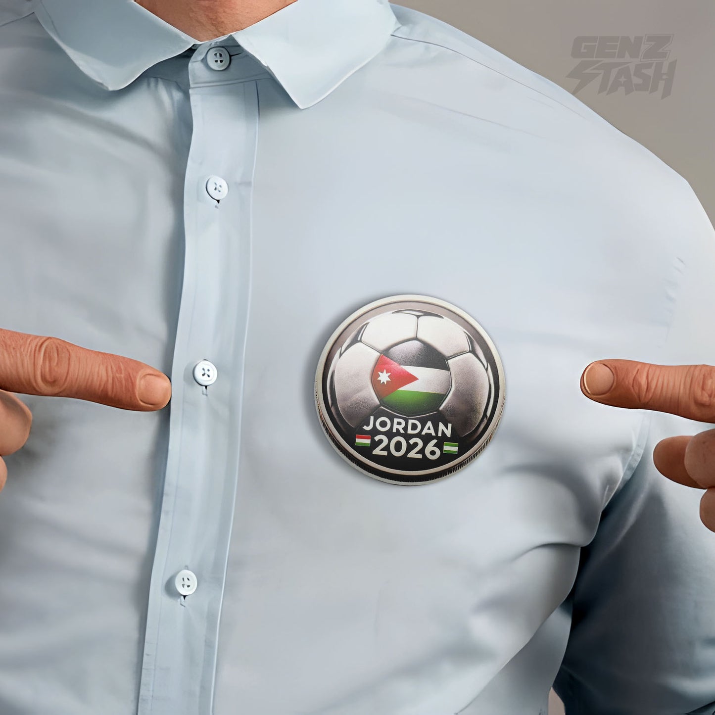 Jordan-1 Football Pin Badge