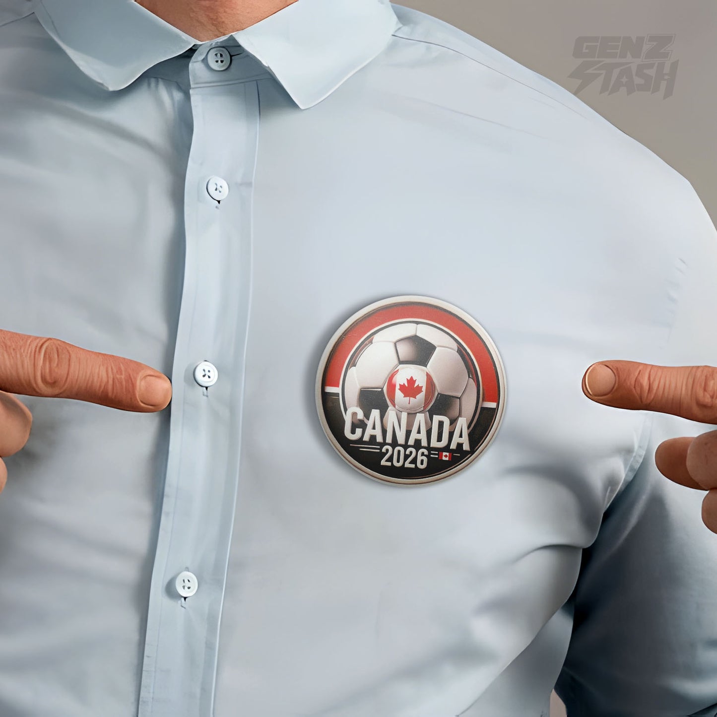 Canada-1 Football Pin Badge