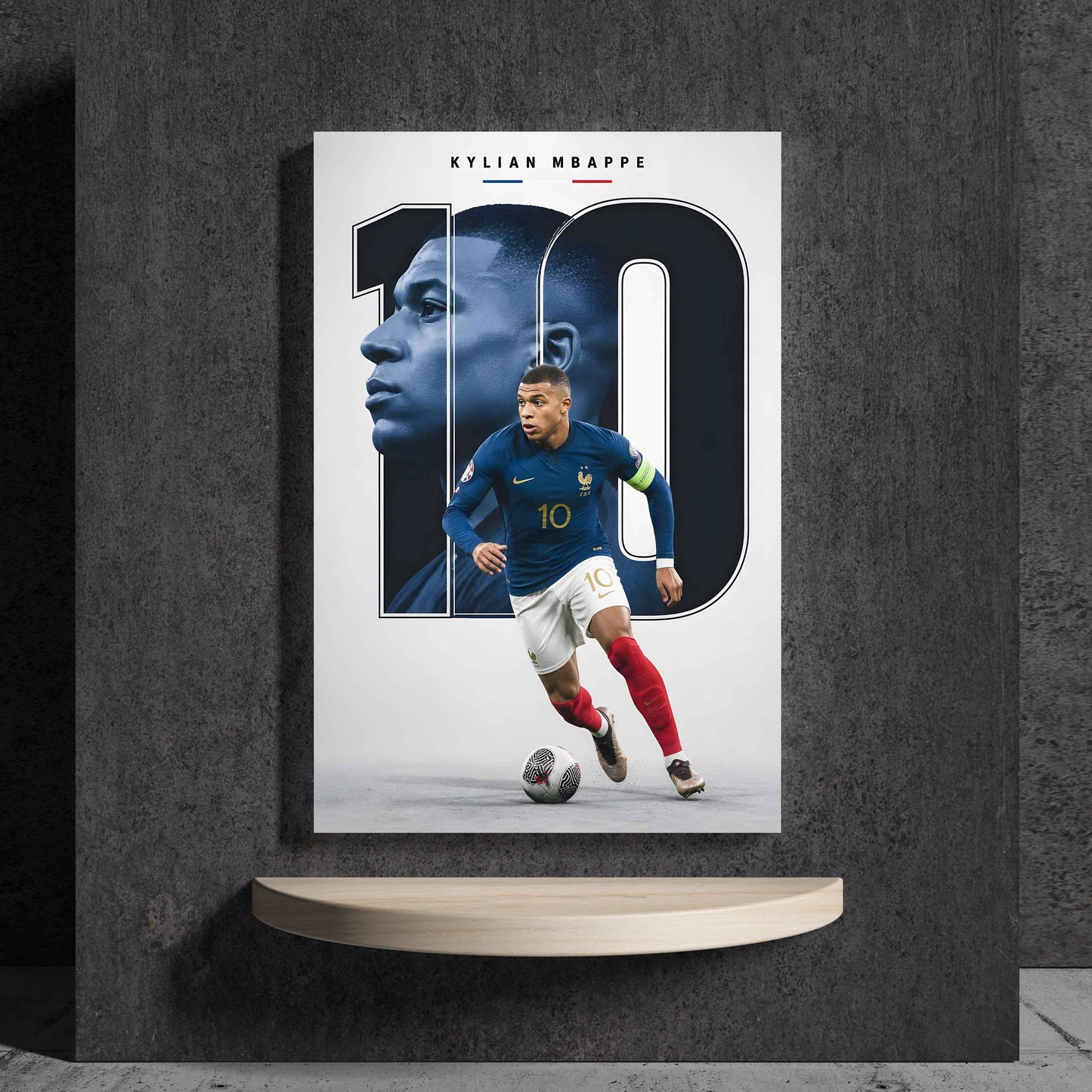 Kylian Mbappe KM02 Wall Poster