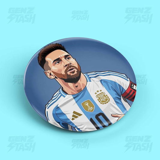 Lionel Messi Argentina Pin Badge