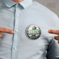Brazil-1 Football Pin Badge
