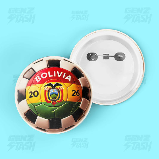 Bolivia-2 Football Pin Badge