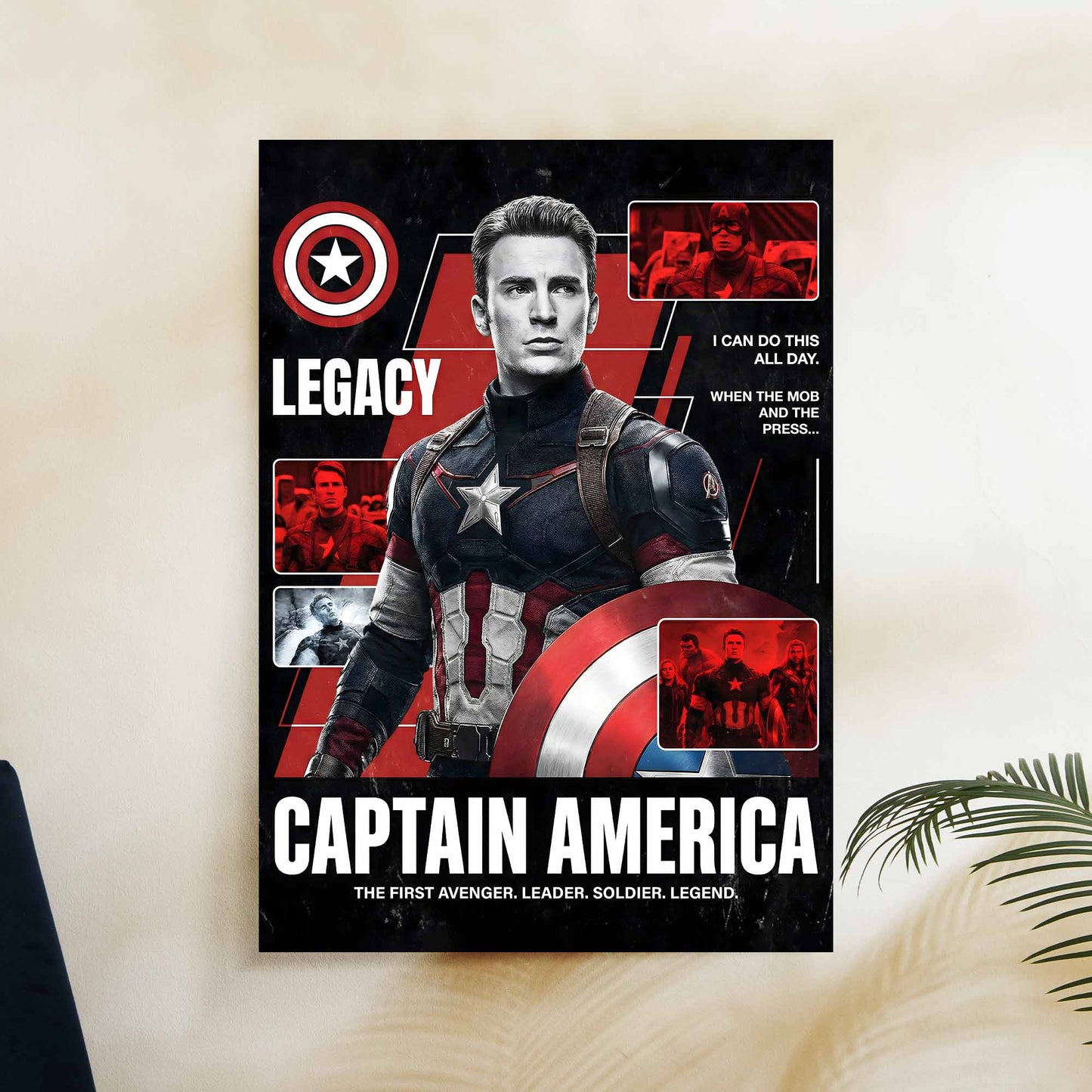 Captain America MCU CA02 Wall Poster