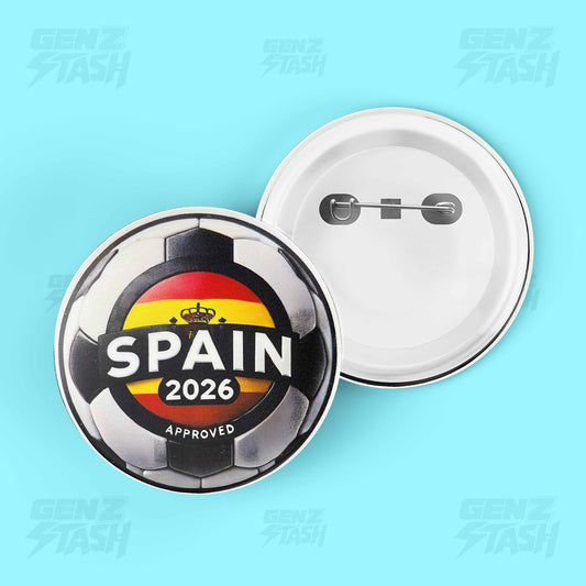 Spain-2 Football Pin Badge
