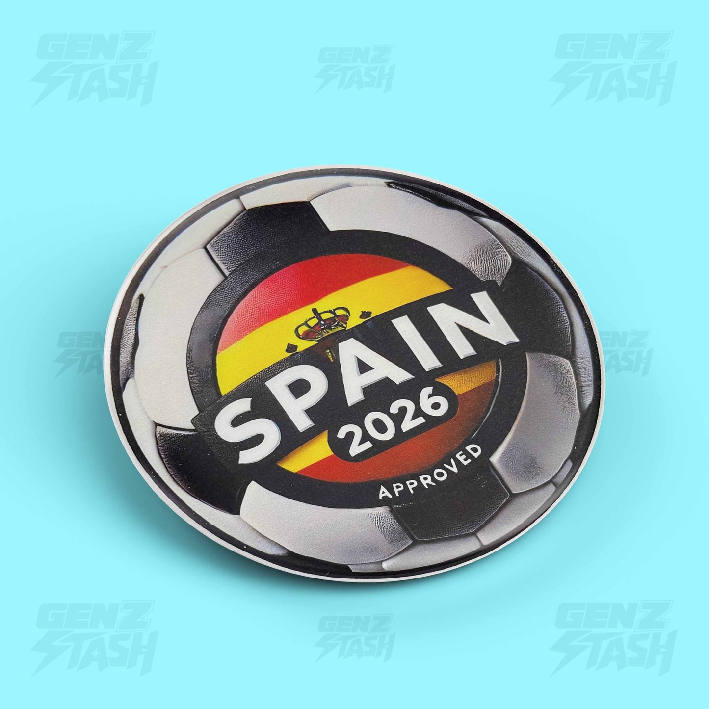 Spain-2 Football Pin Badge