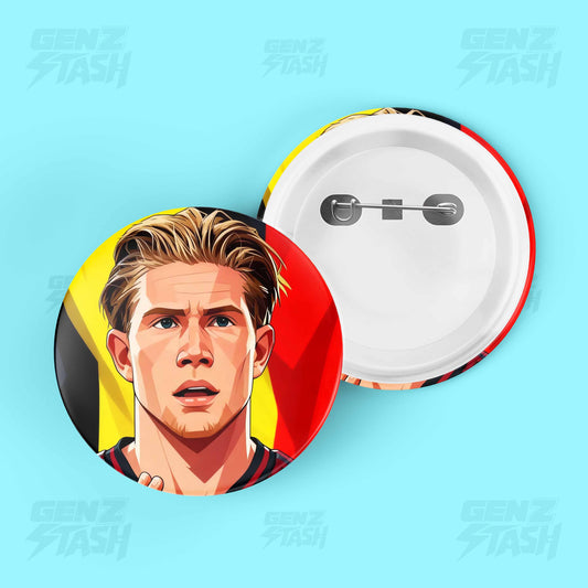 Kevin De Bruyne Belgium Pin Badge