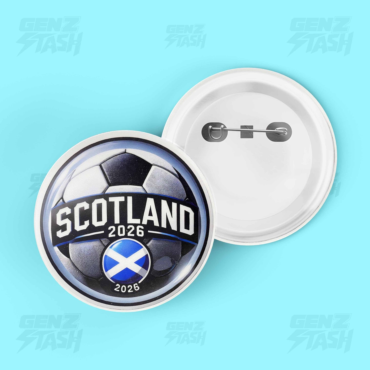 Scotland-1 Football Pin Badge