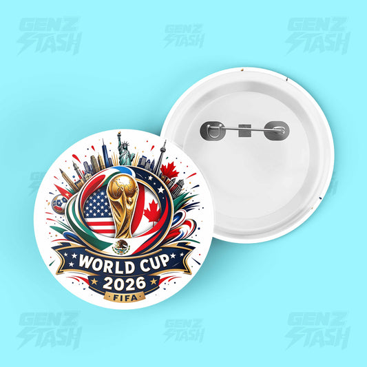 World Cup Trophy Pin Badge