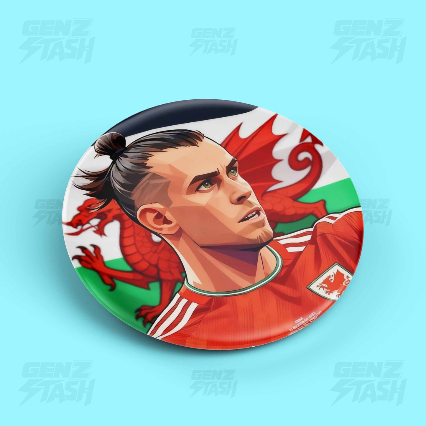 Gareth Bale Wales Pin Badge