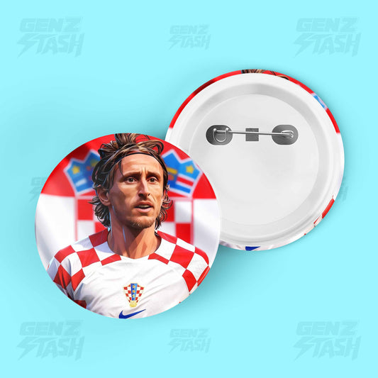 Luka Modrić Croatia Pin Badge