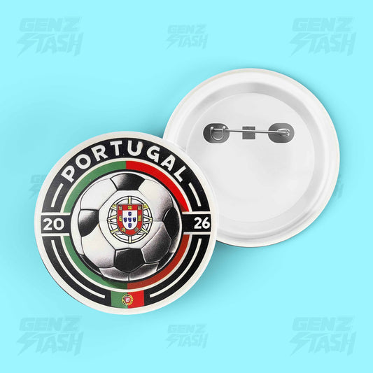 Portugal-1 Football Pin Badge