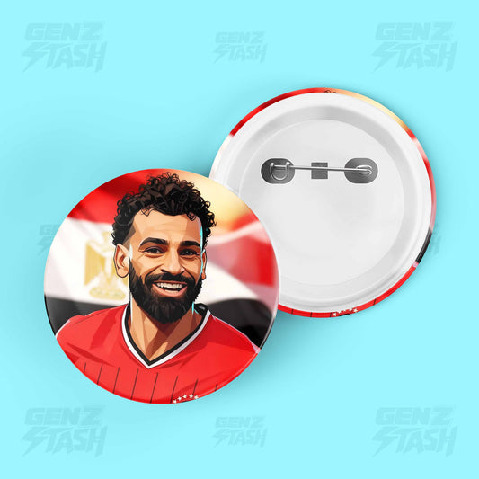 Mohamed Salah Egypt Pin Badge