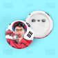 Superstars Combo Three - 4 Pin Badges