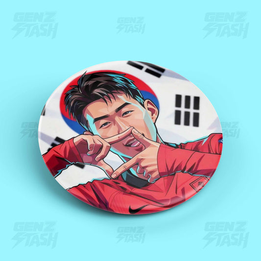 Son Heung-min South Korea Pin Badge
