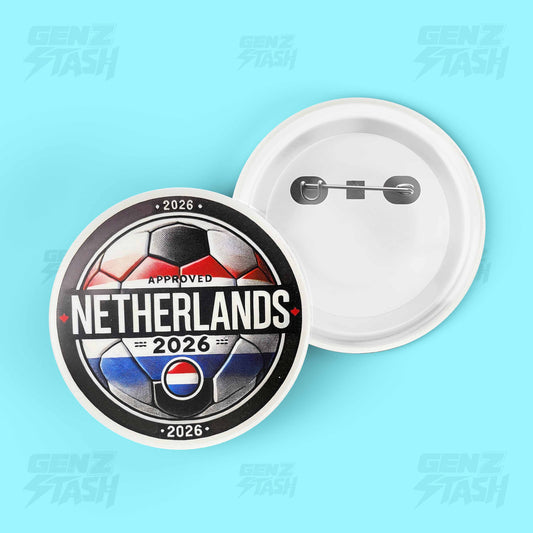 Netherlands-2 Football Pin Badge