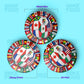 World Cup Team Flags Pin Badge