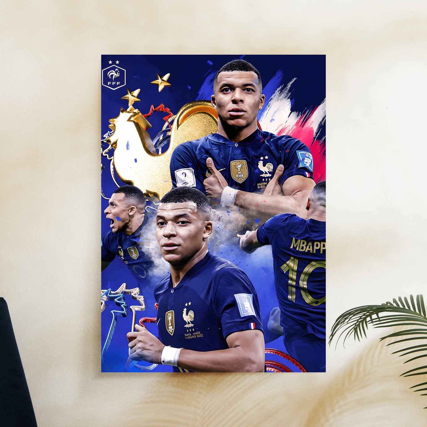 Kylian Mbappe KM01 Wall Poster