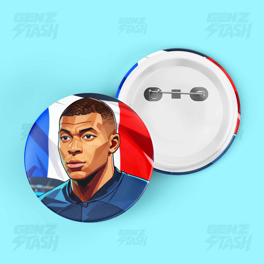 Mbappé France Pin Badge