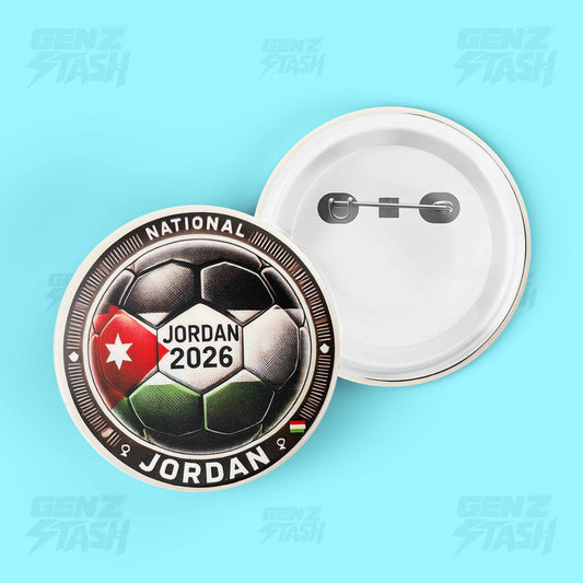 Jordan-2 Football Pin Badge