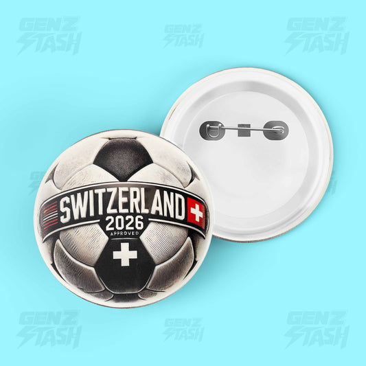 Switzerland-1 Football Pin Badge