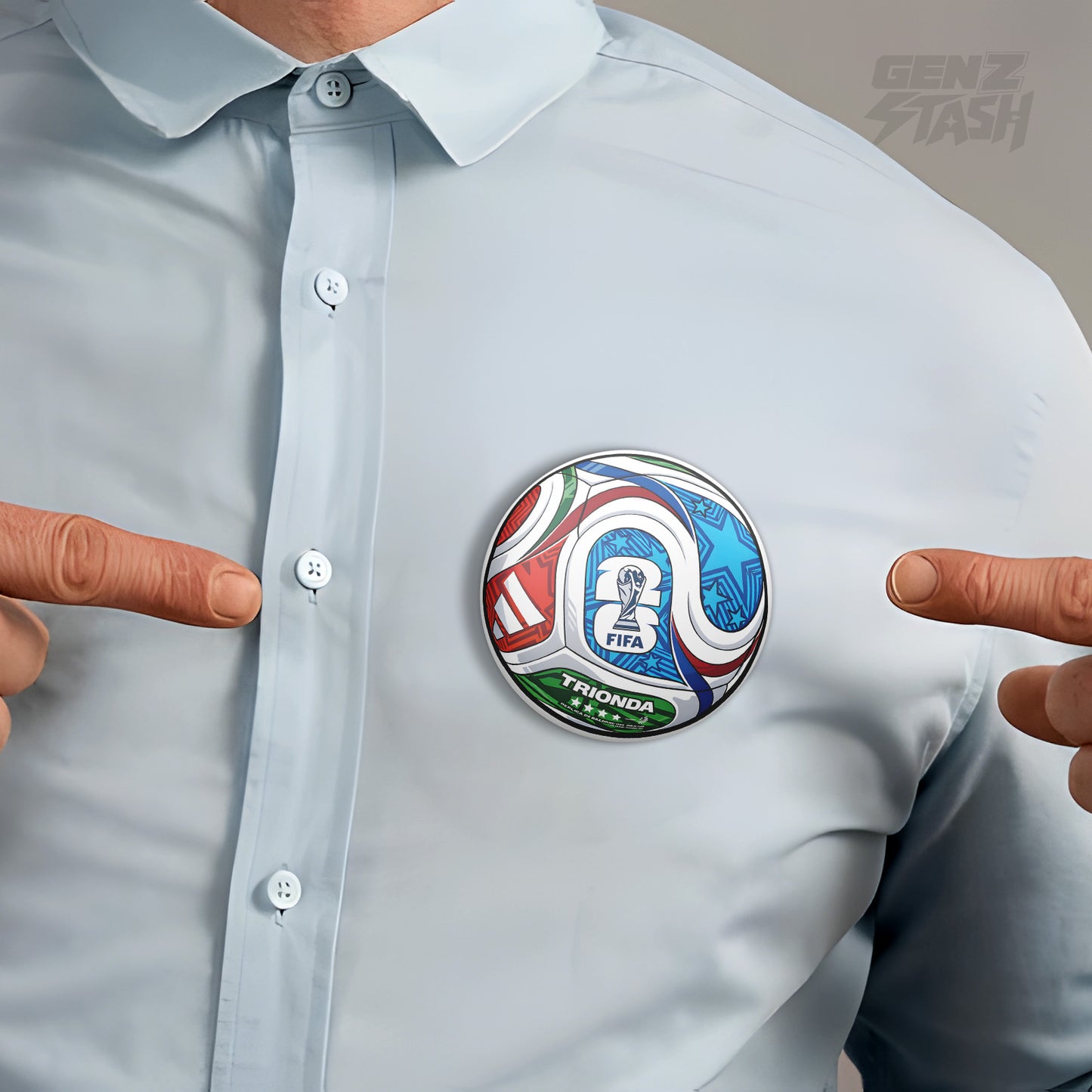 Trionda Official Ball Pin Badge