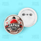 Japan-2 Football Pin Badge