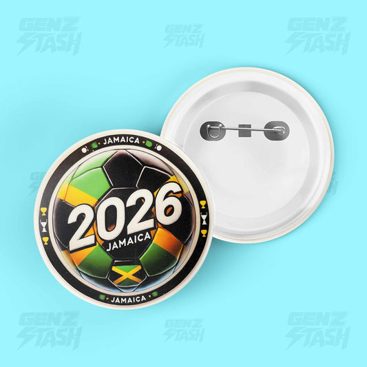 Jamaica-2 Football Pin Badge