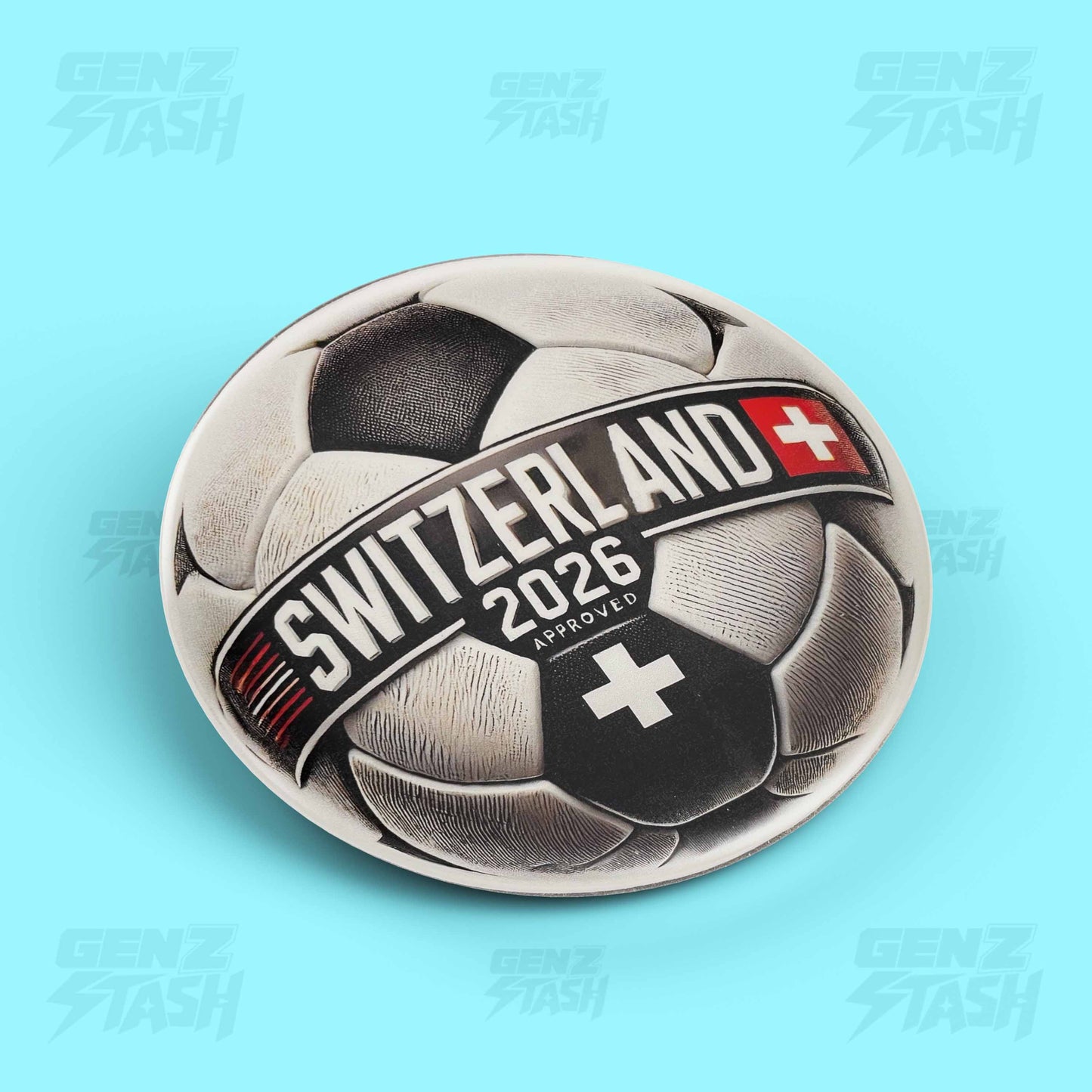 Switzerland-1 Football Pin Badge