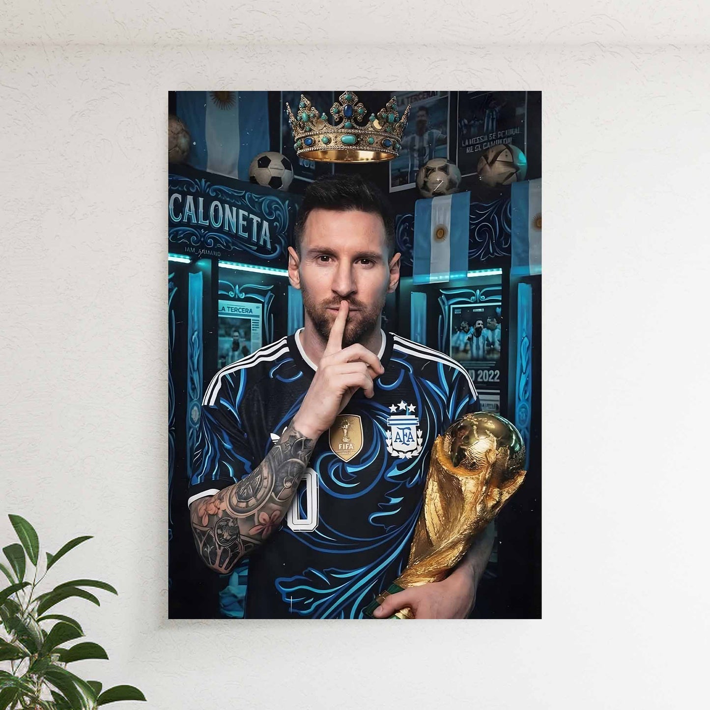 Lionel Messi LM02 Wall Poster