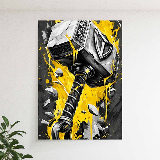 Mjolnir MCU Wall Poster