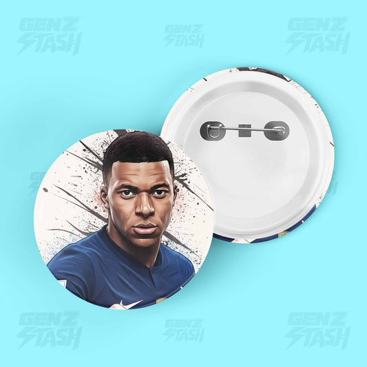 Kylian Mbappe France Pin Badge