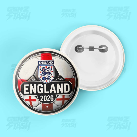 England-1 Football Pin Badge