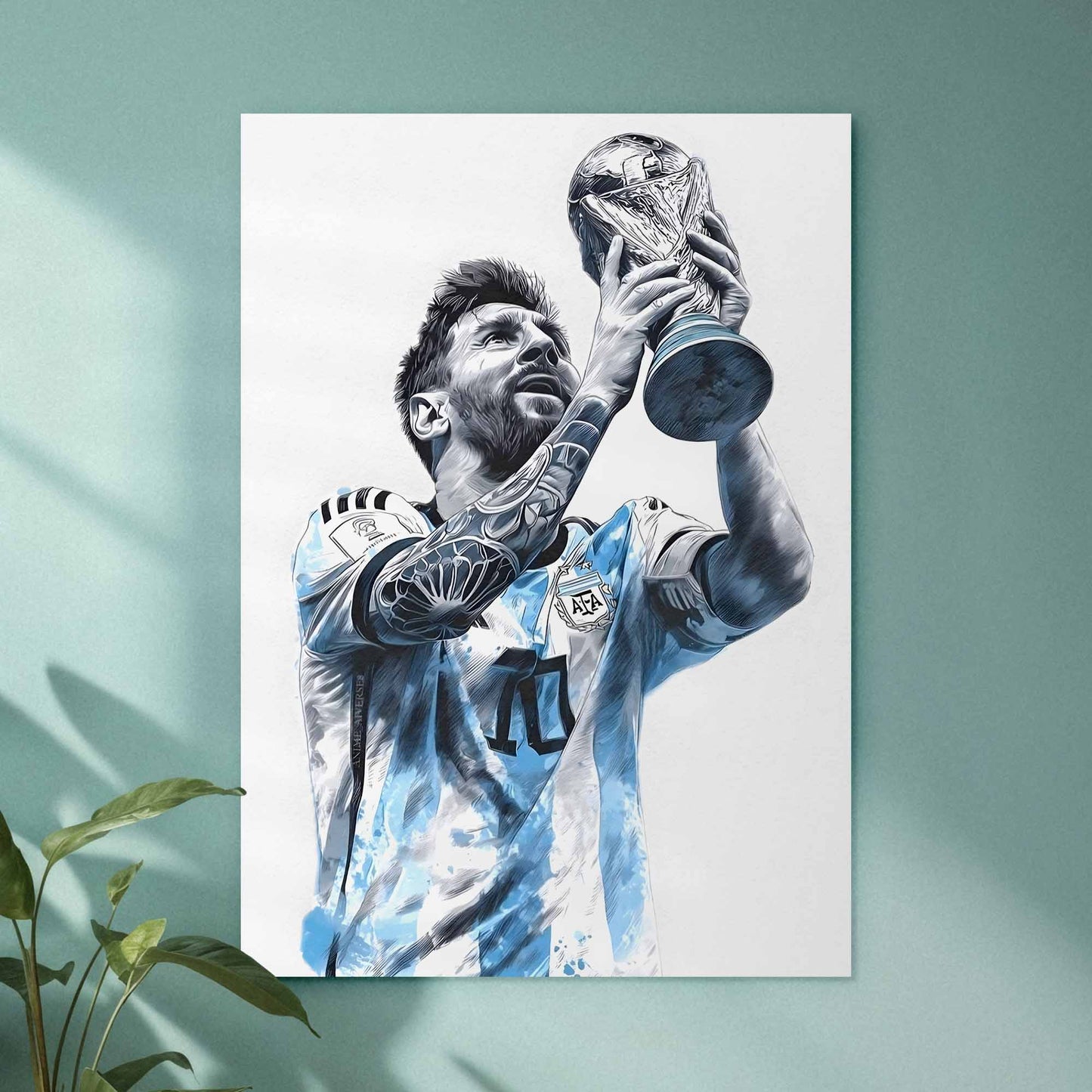 Lionel Messi LM04 Wall Poster