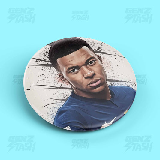 Kylian Mbappe France Pin Badge