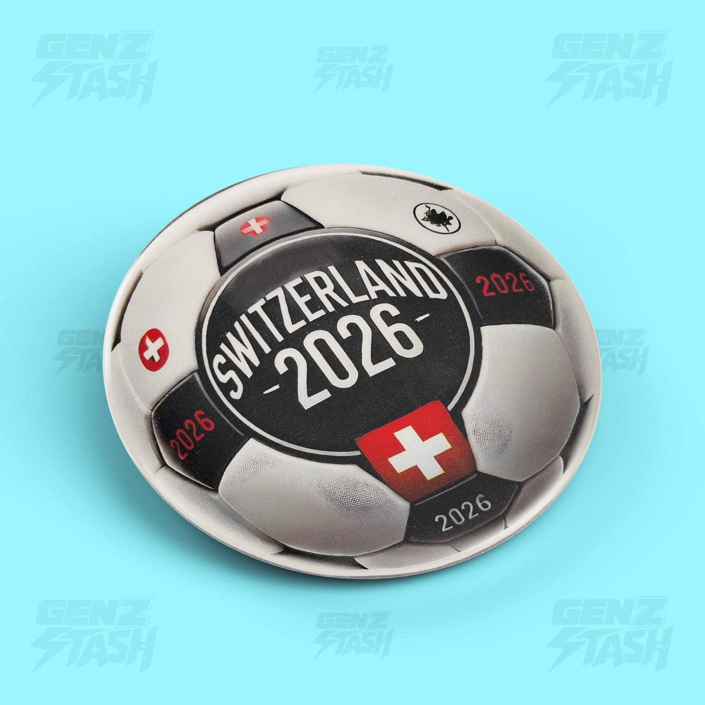 Switzerland-2 Football Pin Badge