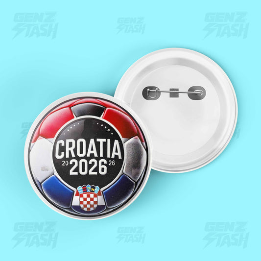 Croatia-1 Football Pin Badge