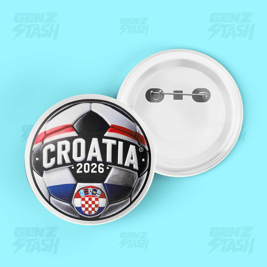 Croatia-2 Football Pin Badge