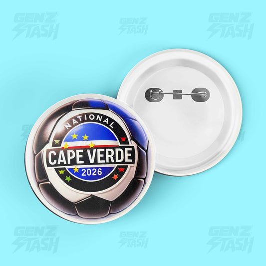 Cape Verde-1 Football Pin Badge