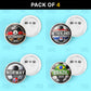 Champions Combo Two - 4 Pin Badges