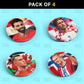 Superstars Combo Two - 4 Pin Badges