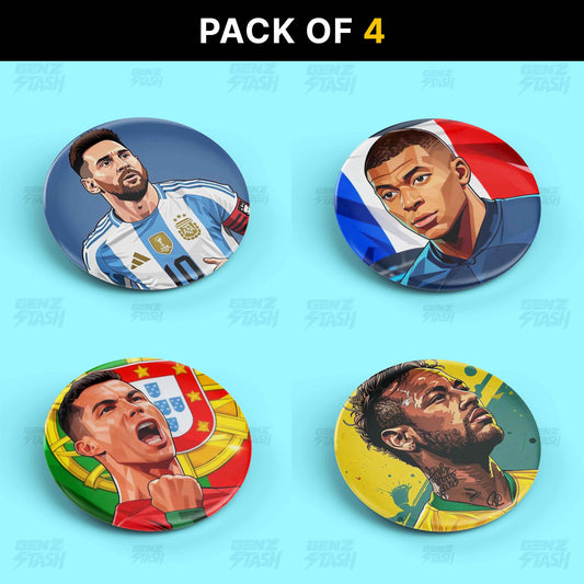 Superstars Combo One - 4 Pin Badges